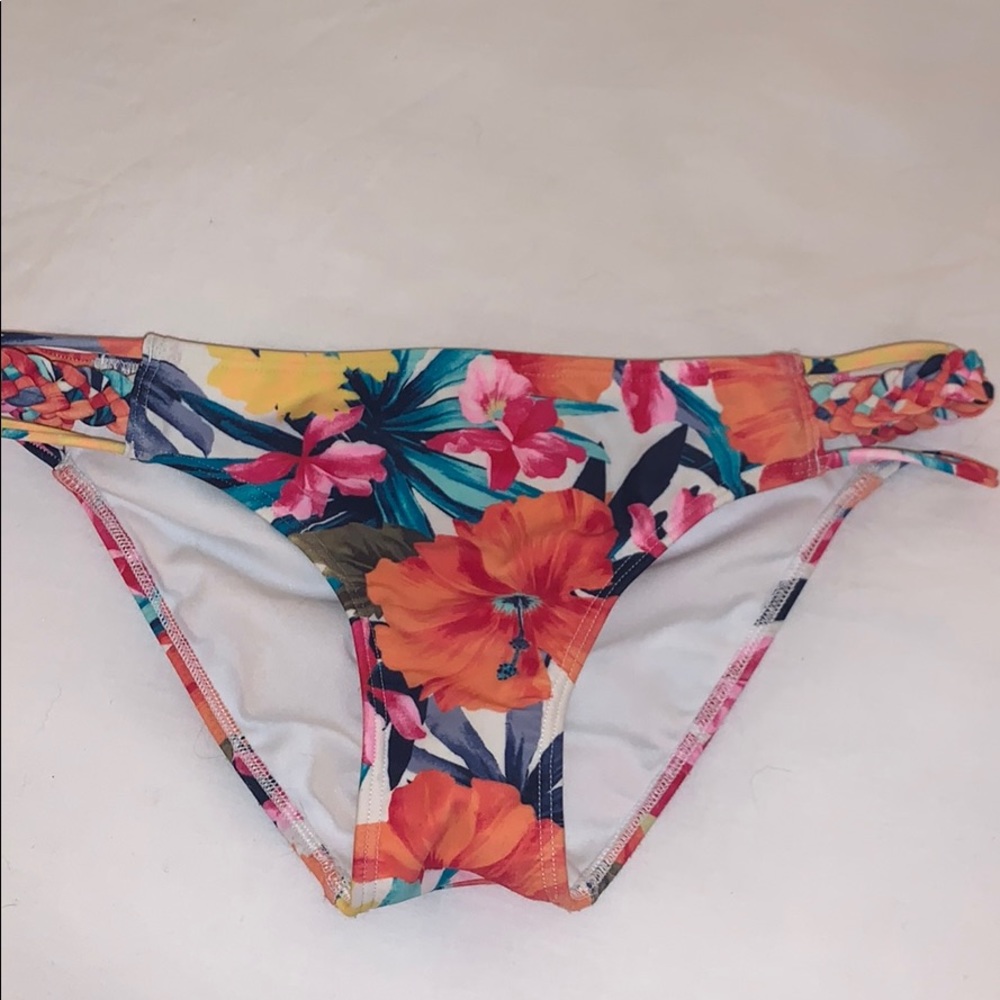 Hollister Floral Bikini Bottom
